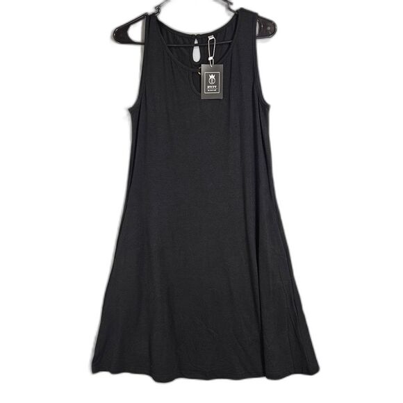 ETCYY Dresses & Skirts - ETCYY "do your self" Jersey Dress LBD Summer Minimal Size S Pockets